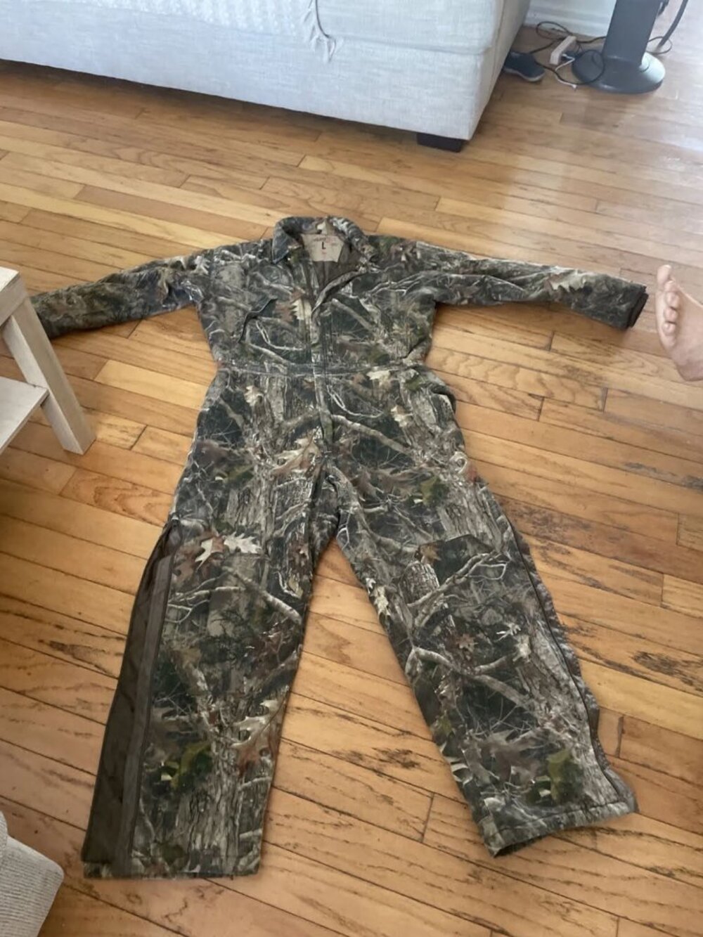 Size Large RedHead Silent Hide Insulated Hunting Coveralls Bass Pro Hunting Fish